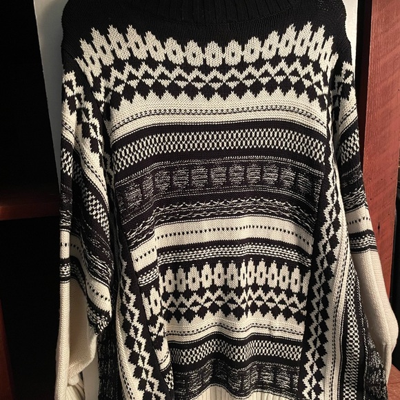 3X - CHAPS “Maine Cabin” Sweater - Picture 6 of 9